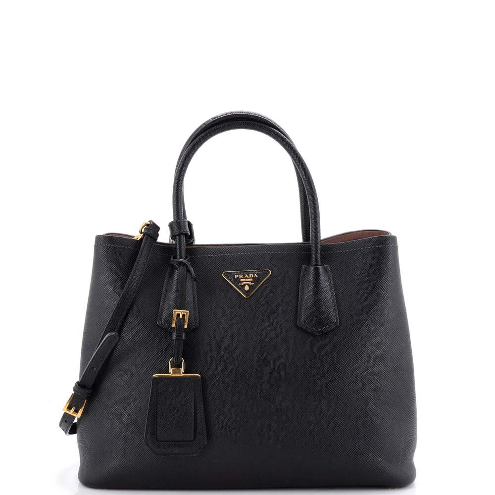 Prada Cuir Double Tote Saffiano Leather #324878P17B
